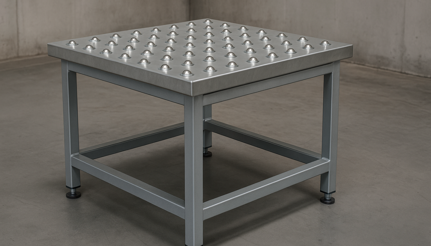 Stoły kulowe – ułatwienie manipulacji ładunkami